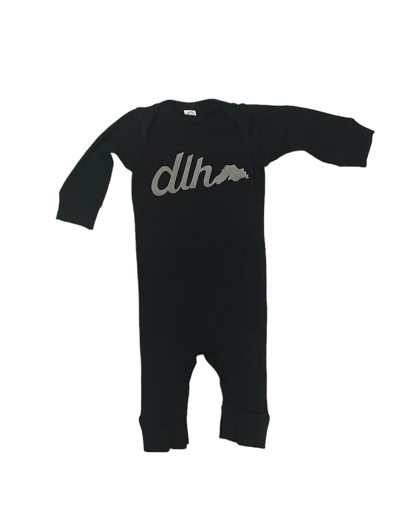Tiny DLH'er Full Bodysuit - Black - Clearance