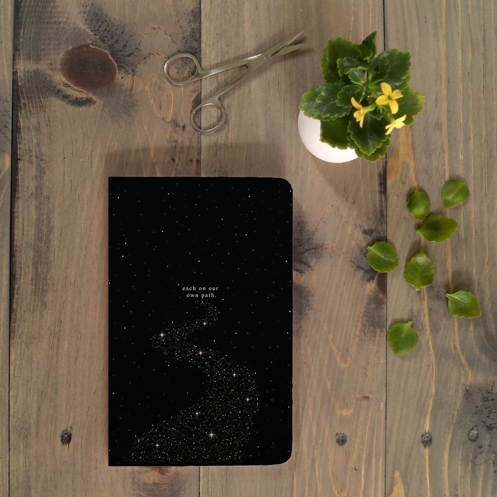 Denik Classic Layflat Notebook - Each On Our Own Path