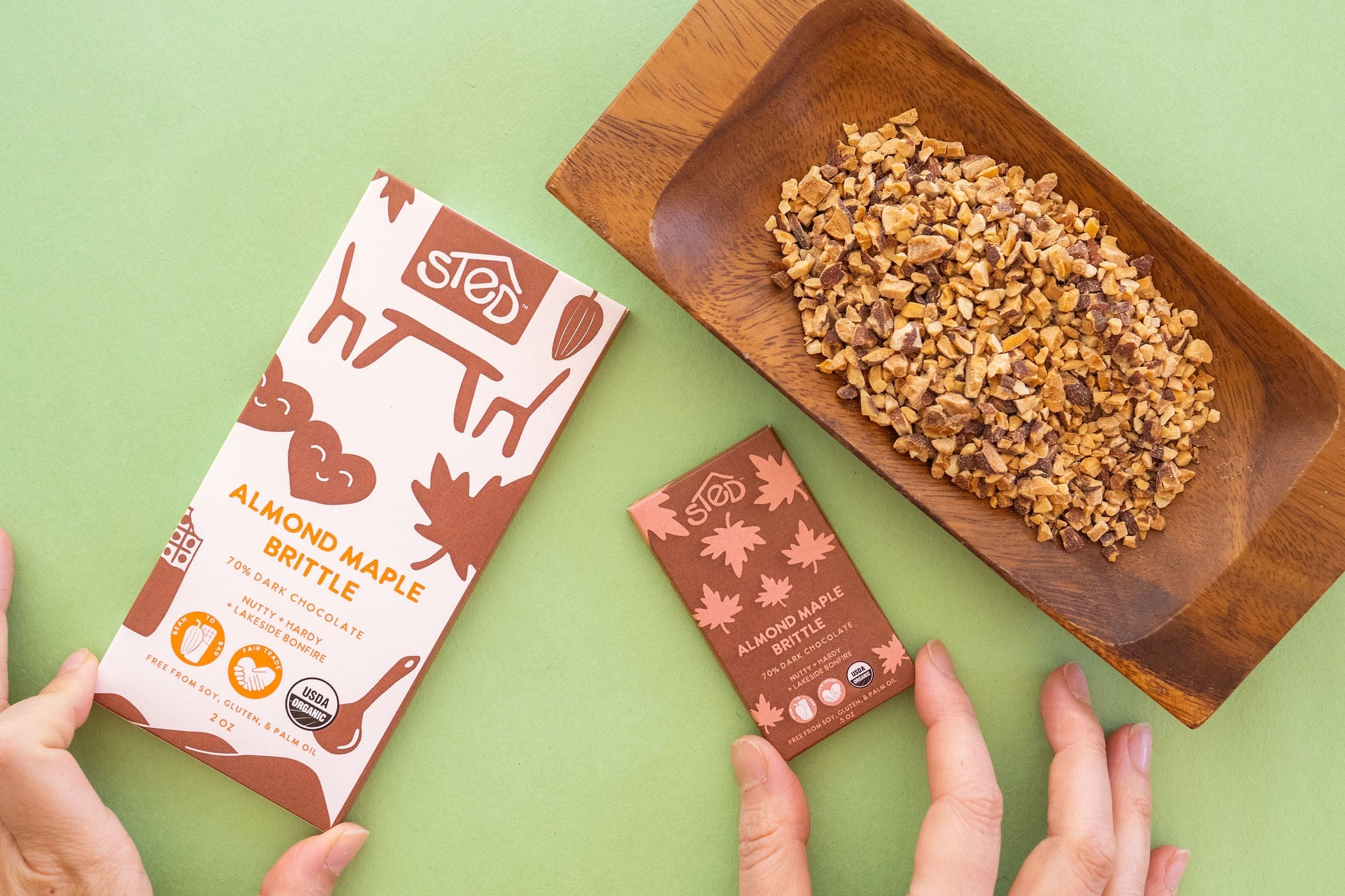 Sted: Almond Maple Brittle Mini