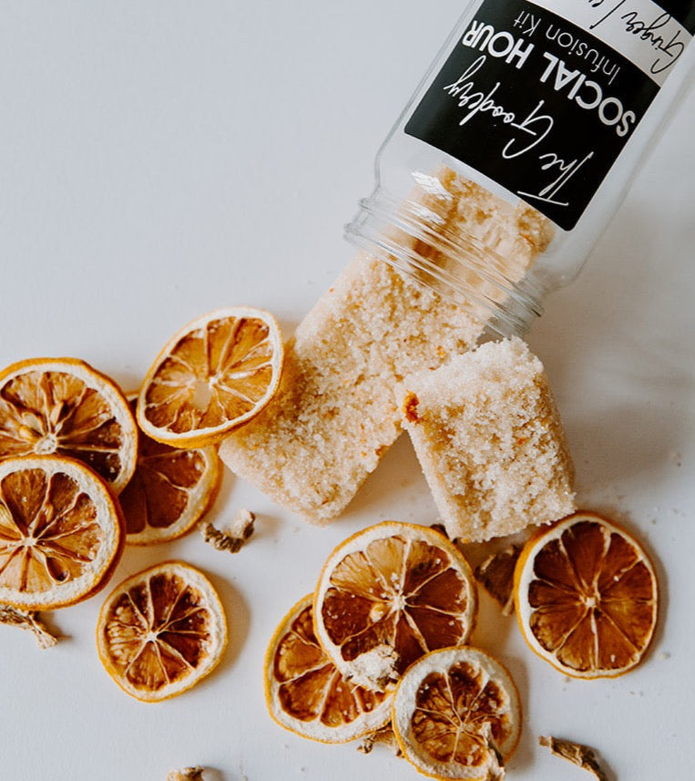 Mini Social Hour Infusion Kit: Ginger Lemon Fizz