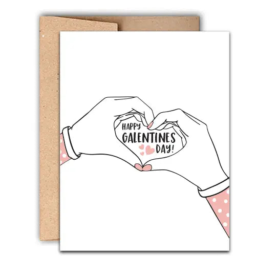 Greeting Card: Happy Galentine's Day