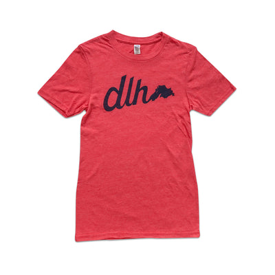 Unisex Flagship - Navy on Red - Pre-Order