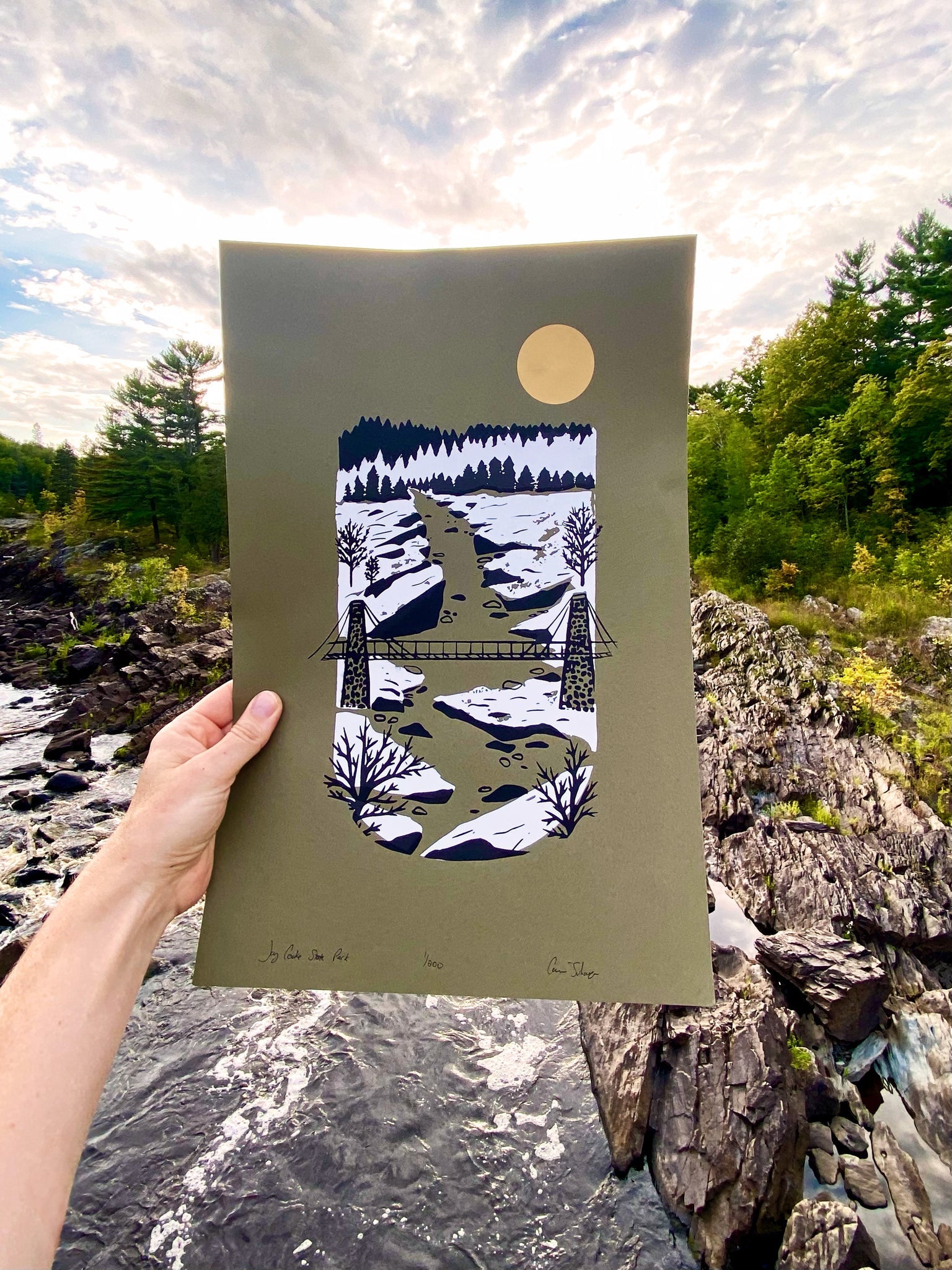 Art Print: Jay Cooke State Park