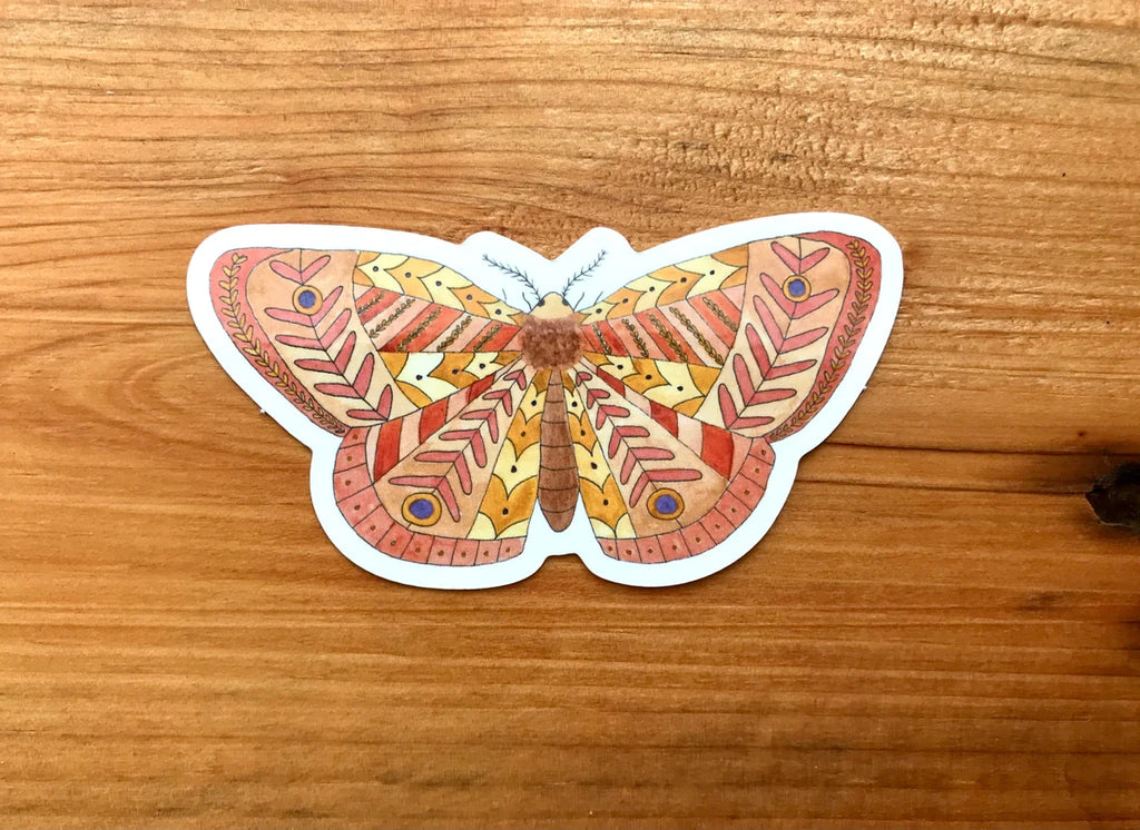 Minnesota Nice Design Sticker - Moth