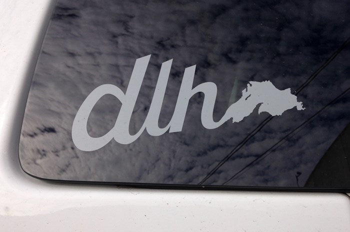 DLH Decal - Silver