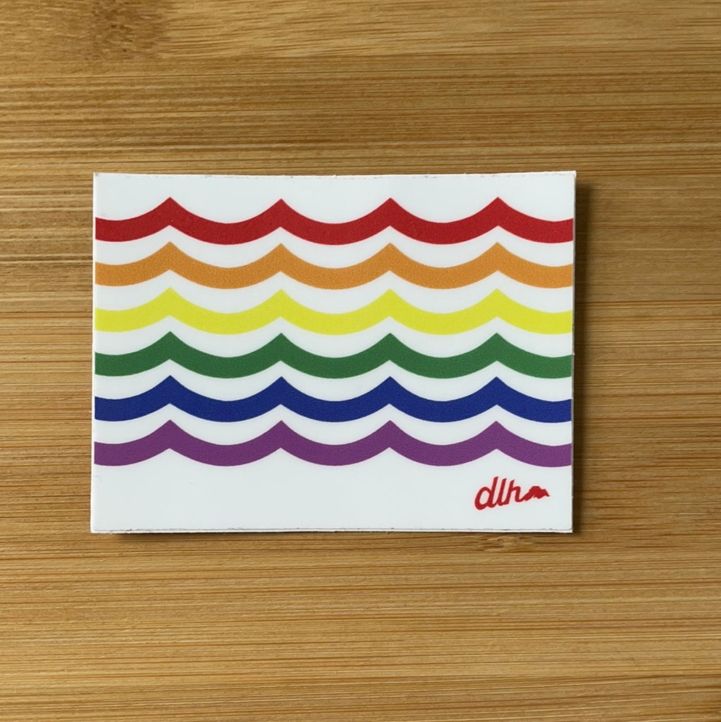 Pride Waves Sticker